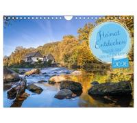 Heimat Entdecken - Bergisches Land, Leben mit dem Wasser (Wandkalender 2026 DIN A4 quer), CALVENDO Monatskalender: Der Wasserreichtum bestimmt das ... Land und schafft einzigartige Naturräume.