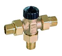 Heimeier 3 voies match0 4170-05.000 DN 32, joint plat, bronze