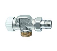 Heimeier Corps de vanne thermostatique V-exact II 3730-02.000 R 2000 / 2xG 3/4 AG, axial, bronze nickelé