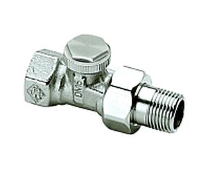 Heimeier du coude de réglage Regutec 035601000 par 3/8 », nickelé, obturable / réglable