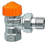 IMI Heimeier Vanne thermostatique Eclipse 393102000 Coin 1/2 ", bronze à canon