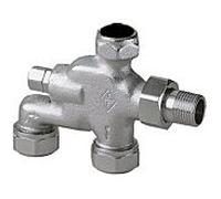 Heimeier EZ-distributeur 3891-02.000 bronze nickelé, DN 15