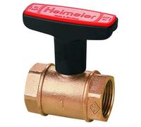 Heimeier Heizungskugelhahn Globo H Filetage Intérieur, Dn 25 (1 "), Bronze Rouge