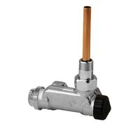 Heimeier Lanzenventil Soupape E-Z Bitube Forme de Coin DN15 Avec Tube Plongeur