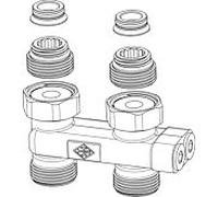 Heimeier match0 0542-50.000 G 3/4 AGxR 2000 / 2, passage