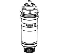 Heimeier Parties Supérieures A-Exact Avec Grille Régulateur de Débit