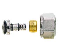 Heimeier Raccord à Compression Nickelé pour Tuyau Composite 16x2 MM Et G 3/4 Ag
