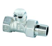 HEIMEIER Raccord Regulux Forme De Passage, DN 20, Laiton Nickelé