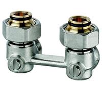 HEIMEIER Raccord Vekotrim 2-Tubes Angle, Pour VHK Avec G 3/4 AG