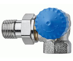 HEIMEIER Robinets thermost. sans prérég. DN 10-3/8" Double équerre, a droite 2340-01.000