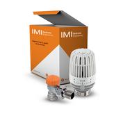 Heimeier Set 1 Tête Thermostatique K Éco Et Th Soupape Eclipse, Dn 10 , Coin