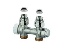 Heimeier Soupape Multilux Bitube Passage, pour Rp 1/2 IG Et Gramme 3/4 Ag