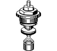 Heimeier Th Haut pour Einrohrventil Avec Tube Plongeur, Série Jusqu'À Mai 1981