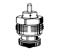 Heimeier Thermostat-Oberteil Bleu Stopf Douille