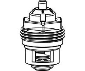 Heimeier thermostat Umrüstoberteil 350224300 DN 10/15, 3/8 "ou 1/2" V-exakt