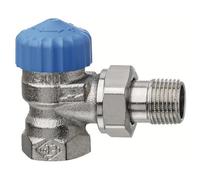 Heimeier Thermostat-Ventilunterteil Avec Faible Résistance, Forme de Coin, Dn 10