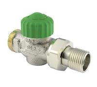 Heimeier Thermostat-Ventilunterteil Eclipse 300, Dg , Dn 15, Außengew. G3/4