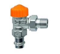 HEIMEIER Thermostat-Ventilunterteil Eclipse, D'Angle, DN 15, ViegaPress 15 Mm
