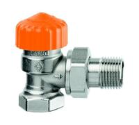 Heimeier Thermostat-Ventilunterteil Eclipse, Forme D'Équerre, Raccourci, Dn 15