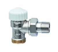 Heimeier Thermostat-Ventilunterteil V-Exact II, Forme D'Équerre, Dn 15,