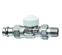 Heimeier Thermostat-Ventilunterteil V-Exact II, Passage, Viegapress 15 MM