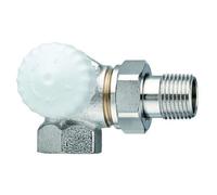 Heimeier Thermostat-Ventilunterteil V-Exact II, Winkeleck/Gauche, Dn 10
