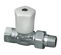 Heimeier Vanne de Régulation Mikrotherm Forme Droite, Dn 25, Gunmetal Nickelé