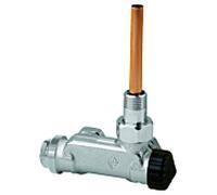 Heimeier Vanne EZ monotone Eckform, DN 15, avec tube plongeur