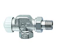 Heimeier vanne thermostatique V-exakt II 371001000 Axial, Rp 3/8 ", gunmetal nickelé