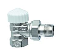 Heimeier vanne thermostatique V-exakt II plaqué 371103000 Eck, Rp 3/4 », bronze