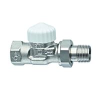 Heimeier vanne thermostatique V-exakt II 371201000 passage, Rp 3/8 ", bronze nickelé