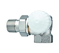 Heimeier vanne thermostatique V-exakt II 371402000 Winkeleck droit, Rp 2000 / 2 ", gunmetal nickelé