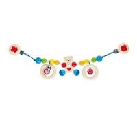 HEIMESS - 763850 - CHAÎNE DE POUSSETTE AVEC CLIPS - OURSONS PETIT COEUR G