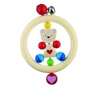 Heimess Clutching Heart Bear Baby Toy, Bluebrown