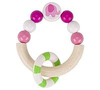 Heimess Hochet Demi-Cercle Éléphant Multicolore 9,5 cm