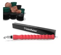 Heimfleiss® Drillgerät Driller Fil Driller avec retour - Pince universelle pour clôture, jardiniers et fleuristes - Fil de roulage pour fil de fleurs, fil à enrouler et fil de fleuriste