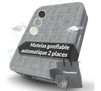 Heimfleiss® Matelas Gonflable 2 Personnes Electrique | Lit Gonflable Premium 150x200 cm / 2 Places | Matelas Gonflable Rapide avec Pompe Électrique Intégrée | Matelas d'Invités Autogonflant & Camping