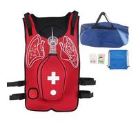 Heimlich Gilet d'entraînement anti-étouffement pour adultes et enfants avec claque dorsale Modèle de premiers secours pour la prévention de l'étouffement