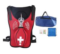 Heimlich Gilet d'entraînement anti-étouffement pour simulation de premiers secours - Entraînement Heimlich pour infirmières et étudiants, accessoires d'enseignement de l'obstruction des voies