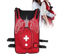 Heimlich Kit de pratique de sauvetage d'étouffement, modèle d'entraînement à la manœuvre, outil de démonstration réutilisable pour l'obstruction des voies respiratoires, équipement d'entraînement