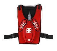 Heimlich Modèle D'entraînement Pratique Gilet de Formation À Technique de Heimlich Entraîneur D'occlusion Anti-Étouffement pour Infirmière,Étudiant A