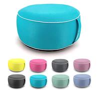 heimtexland ® Pouf d'extérieur gonflable - Pour jardin, salon - Résistant aux intempéries - Pour le yoga - Type 841 - Turquoise