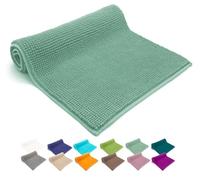 heimtexland ® Tapis de bain en chenille super moelleux et absorbant - Certifié Ökotex - Type 771 - Menthe - 50 x 80 cm
