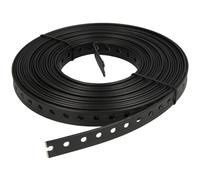 HEIMWERK global Ruban perforé de montage, avec revêtement en plastique, 19 mm, 10 m