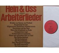 Hein & Oss - Hein & Oss singen Arbeiterlieder / 1975 / Klapp-Bild-Hülle / Büchergilde # 15 001
