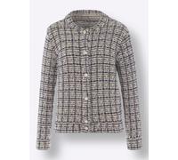 heine Cardigan bleu foncé / noisette, Taille M