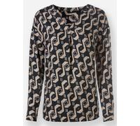 heine Chemisier beige / chamois / noir, Taille XXXL