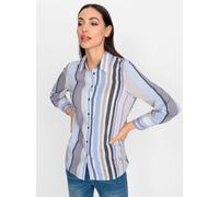 heine Chemisier beige / marine / bleu clair / blanc, Taille L-XL