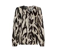 heine Chemisier beige / noir, Taille S-M