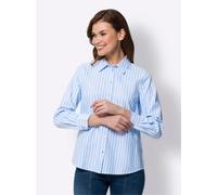 heine Chemisier bleu ciel / blanc, Taille S-M